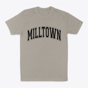 Milltown Wisconsin Varsity Classic Dad T-Shirt