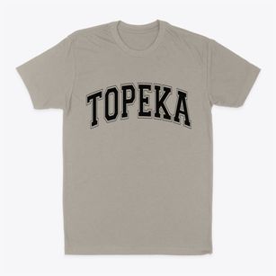 Topeka Kansas Varsity Classic Dad T-Shirt