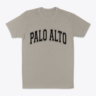 Palo Alto California Varsity Classic Dad T-Shirt