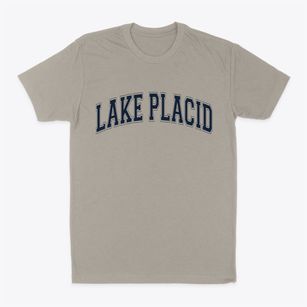 Lake Placid New York Varsity Classic Dad T-Shirt