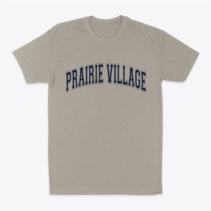 Prairie Village Kansas Varsity Classic Dad T-Shirt