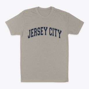 Jersey City New Jersey Varsity Classic Dad T-Shirt