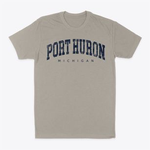 Port Huron Michigan Urban Vibe Classic Dad T-Shirt