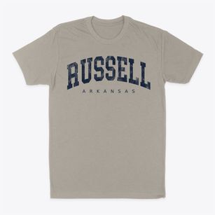 Russell Arkansas Urban Vibe Classic Dad T-Shirt