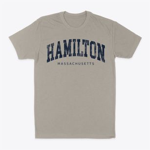Hamilton Massachusetts Urban Vibe Classic Dad T-Shirt