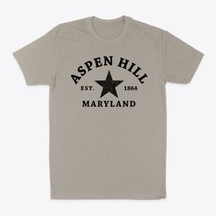 Aspen Hill Maryland Star Classic Dad T-Shirt