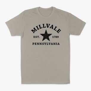 Millvale Pennsylvania Star Classic Dad T-Shirt