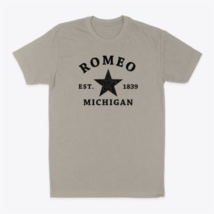 Romeo Michigan Star Classic Dad T-Shirt