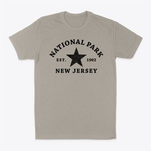 National Park New Jersey Star Classic Dad T-Shirt