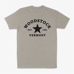 Woodstock Vermont Star Classic Dad T-Shirt