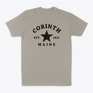 Corinth Maine Star Classic Dad T-Shirt