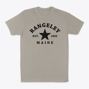 Rangeley Maine Star Classic Dad T-Shirt