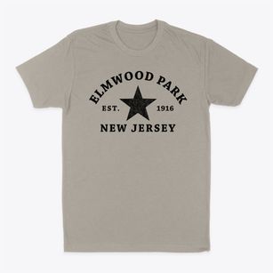 Elmwood Park New Jersey Star Classic Dad T-Shirt