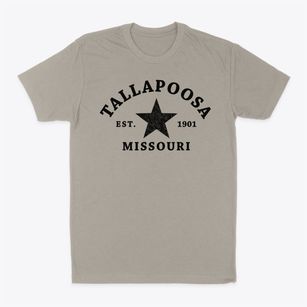 Tallapoosa Missouri Star Classic Dad T-Shirt