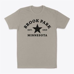 Brook Park Minnesota Star Classic Dad T-Shirt