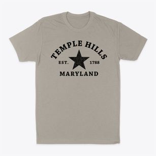 Temple Hills Maryland Star Classic Dad T-Shirt