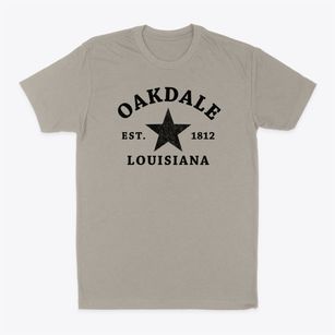 Oakdale Louisiana Star Classic Dad T-Shirt