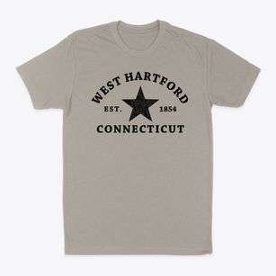 West Hartford Connecticut Star Classic Dad T-Shirt