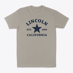 Lincoln California Star Classic Dad T-Shirt