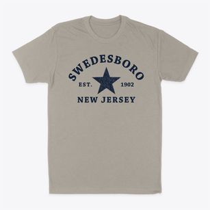 Swedesboro New Jersey Star Classic Dad T-Shirt