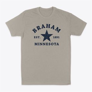 Braham Minnesota Star Classic Dad T-Shirt