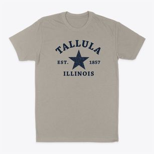 Tallula Illinois Star Classic Dad T-Shirt