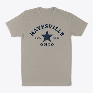 Hayesville Ohio Star Classic Dad T-Shirt