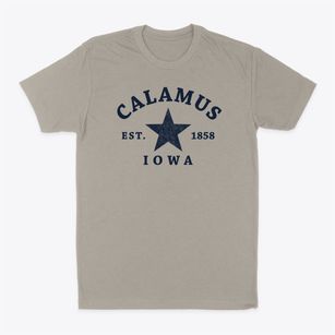 Calamus Iowa Star Classic Dad T-Shirt