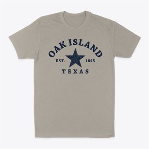 Oak Island Texas Star Classic Dad T-Shirt