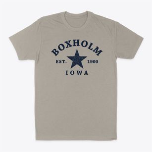 Boxholm Iowa Star Classic Dad T-Shirt