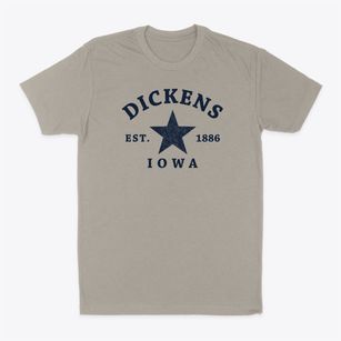 Dickens Iowa Star Classic Dad T-Shirt
