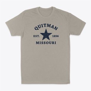 Quitman Missouri Star Classic Dad T-Shirt