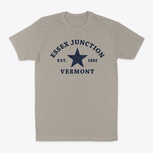Essex Junction Vermont Star Classic Dad T-Shirt