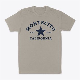 Montecito California Star Classic Dad T-Shirt