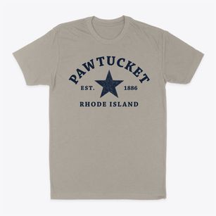 Pawtucket Rhode Island Star Classic Dad T-Shirt