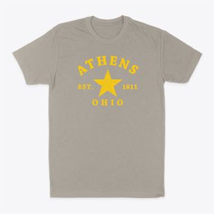 Athens Ohio Star Classic Dad T-Shirt