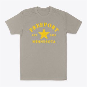 Freeport Minnesota Star Classic Dad T-Shirt