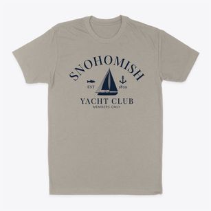 Snohomish Washington Yacht Club Classic Dad T-Shirt