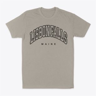 Lisbon Falls Maine Inline Classic Dad T-Shirt
