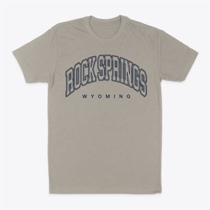 Rock Springs Wyoming Inline Classic Dad T-Shirt