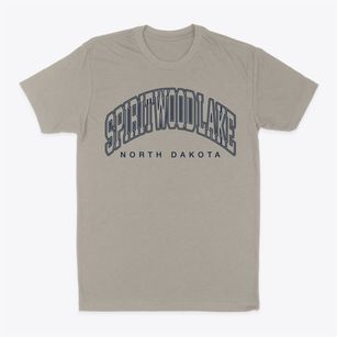 Spiritwood Lake North Dakota Inline Classic Dad T-Shirt