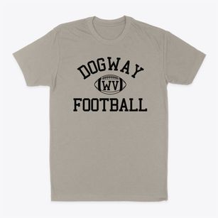 Dogway West Virginia Football Classic Dad T-Shirt
