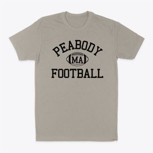 Peabody Massachusetts Football Classic Dad T-Shirt