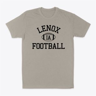 Lenox Iowa Football Classic Dad T-Shirt