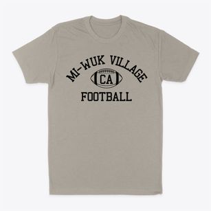 Mi-wuk Village California Football Classic Dad T-Shirt