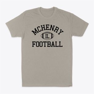 Mchenry Illinois Football Classic Dad T-Shirt