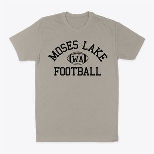 Moses Lake Washington Football Classic Dad T-Shirt
