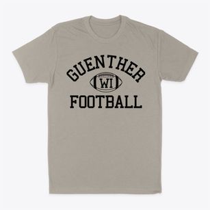 Guenther Wisconsin Football Classic Dad T-Shirt