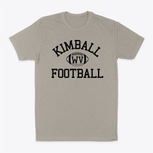 Kimball West Virginia Football Classic Dad T-Shirt