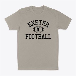 Exeter Illinois Football Classic Dad T-Shirt